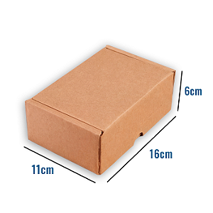 Caixa de Papelão N0 - 16 x 11 x 6