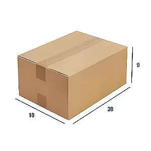 Caixa de Papelão N2 - 28 x 18 x 9