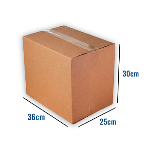 Caixa de Papelão N37 - 36 x 25 x 30
