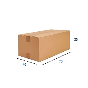 Caixa de Papelão N39 - 70 x 40 x 30