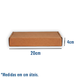 Caixa de Papelão N42 - 20 x 14 x 4