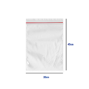 Saco Zip Lock 45 x 35 - N12