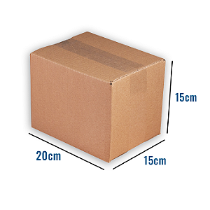 Caixa de Papelão N7 - 20 x 15 x 15