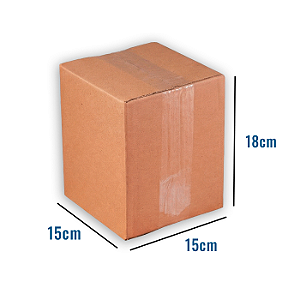 Caixa de Papelão N8 - 15 x 15 x 18