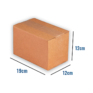 Caixa de Papelão N12 - 19 x 12 x 12