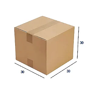 Caixa de Papelão N19 - 30 x 30 x 30