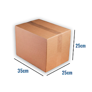 Caixa de Papelão N22 - 35 x 25 x 25