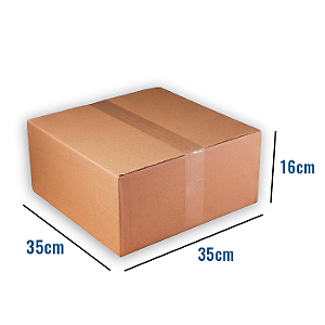 Caixa de Papelão N23 - 35 x 35 x 16