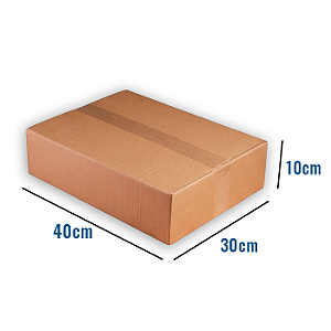 Caixa de Papelão N25 - 40 x 30 x 10