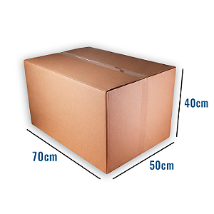 Caixa de Papelão N32 - 70 x 50 x 40