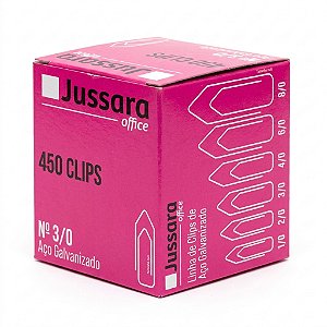 Clips Galvanizado 3/0 - Linha Leve - Caixa 450 Unidades