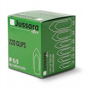 Clips Galvanizado 6/0 - Linha Leve - Caixa 220 Unidades