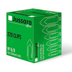 Clips Galvanizado 6/0 - Linha Leve - Caixa 220 Unidades
