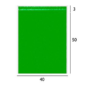 Envelope de Segurança Colorido Grande - 40x50 - Verde