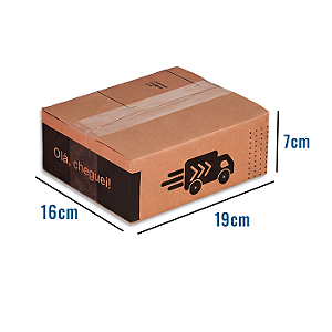 Caixa de Papelão Envios para E-Commerce e Marketplace - Tamanho PP