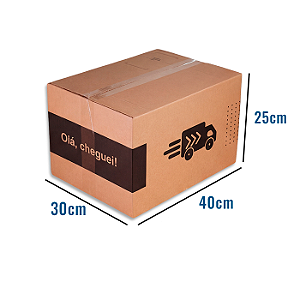 Caixa de Papelão Envios para E-Commerce e Marketplace - Tamanho M