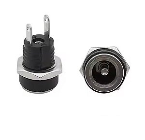 Conector Jack Plug 5.5x2.1 dc Fêmea