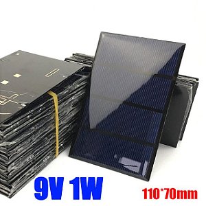 Placa Solar - Painel Fotovoltaica 9v 1w