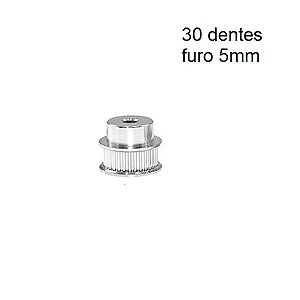 Polia Gt2 30 Dentes - Furo 5mm Correia 6mm