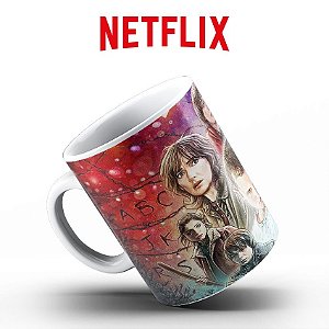 Caneca Netflix - Stranger Thinks
