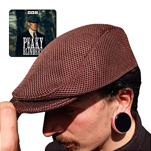 Boina Italiana Inglesa Peaky Blinders Marrom Outono Inverno