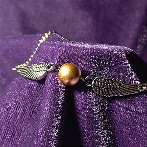 Pulseira Harry Potter Pomo De Ouro Luxo Glamour Exclusivo