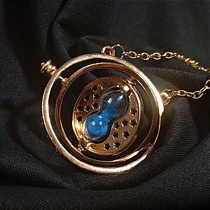Colar Vira Tempo Hermione - Acessório Geek Harry Potter