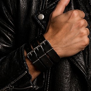 Bracelete Rock 3 Fivelas