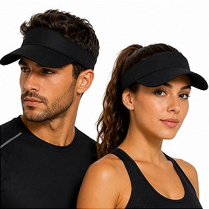 Viseira Esportiva Unissex Proteção Solar Regulável