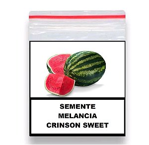 30 Sementes De Melancia Crimson Sweet
