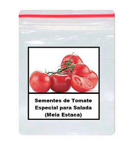 300 Sementes de Tomate Especial para Salada (Meia Estaca)