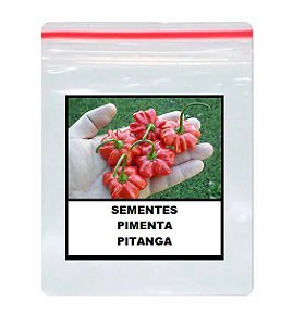 50 Sementes Pimenta Pitanga