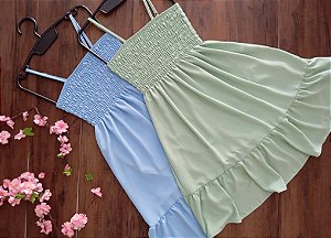 Vestido Soltinho Verde Oliva