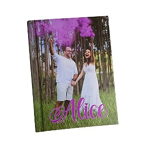Álbum na vertical para fotos 10x15cm - Autocolante Capa Personalizada