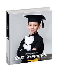 Álbum autocolante para fotos 15x20cm vertical - capa personalizada