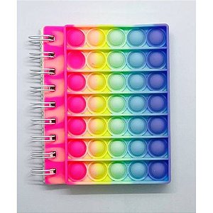 Caderno Pop It Color P ( 9,5 x 12 cm )