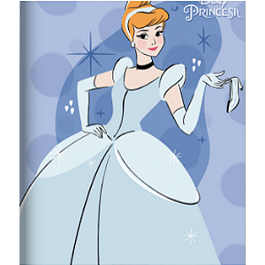 Caderno Brochurão Capa Dura 80 Folhas Feminino Jandaia 1 Pacote Com 5 Unidades