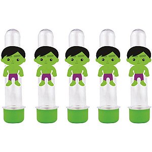 10 Tubetes Hulk baby - Envio Imediato