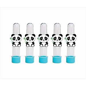 10 Tubetes Panda (azul) - Envio Imediato