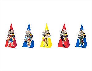 15 Caixinhas CONE para doces One Piece