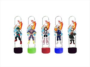 15 tubetes 13cm  para doces My Hero Academia - Boku no Hero