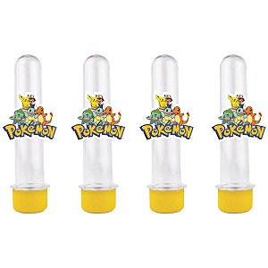 40 Tubetes Pokémon - Envio Imediato