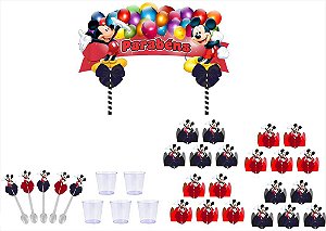 Kit festa decorado Mickey  61 peças