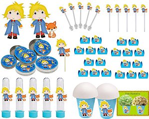 Kit Festa O Pequeno Príncipe Baby 99 peças (10 pessoas)