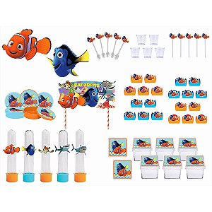 Kit festa Procurando Nemo 173 peças (20 pessoas)