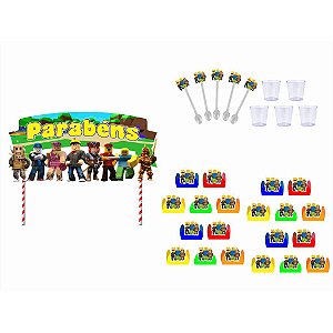 Kit Festa Roblox 601 peças