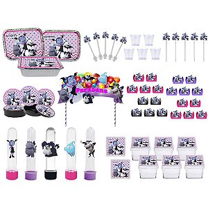 Kit festa Vampirina 121 peças (10 pessoas)