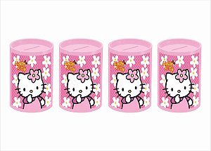 40 Cofrinhos Hello Kitty rosa