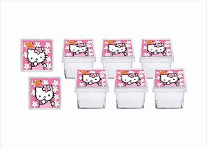 30 Caixinhas Hello Kitty rosa