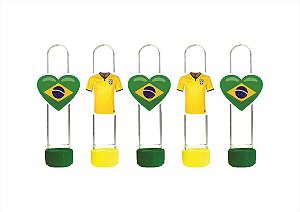 10 Tubetes Copa Seleção Brasil